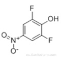 Fenol, 2,6-difluoro-4-nitro CAS 658-07-1
